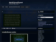 Tablet Screenshot of davidjewellpoet.com